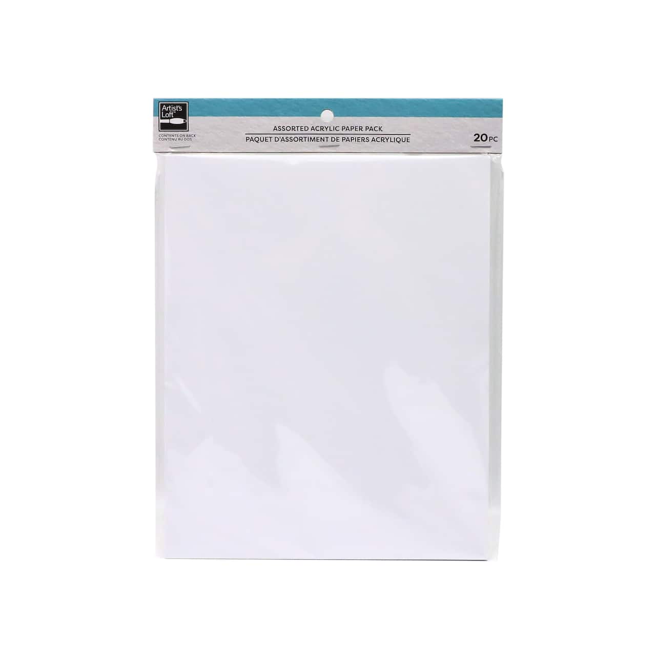 8" x 10" Assorted Acrylic Paper Pack by Artist's Loft™
